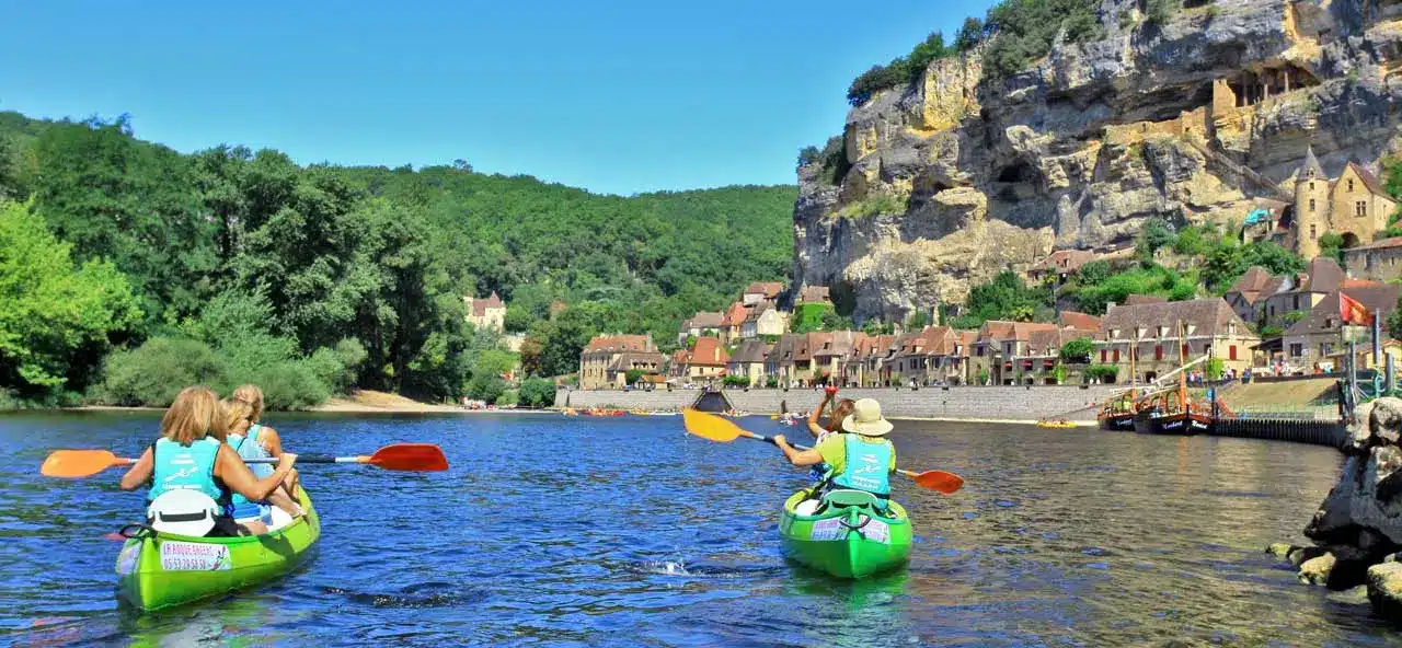 Les itinéraires de canoë à ne pas manquer autour de La Roque-Gageac